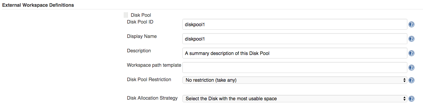 global disk allocation strategy